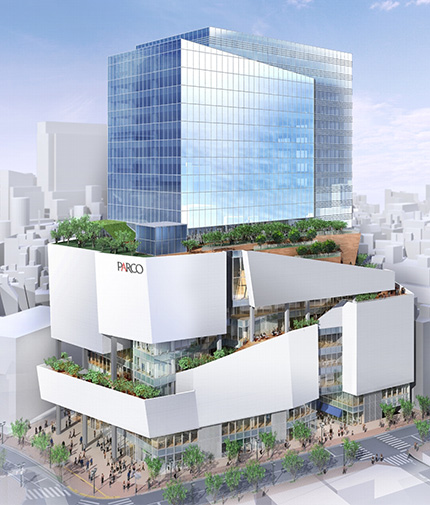 渋谷PARCOイメージパース