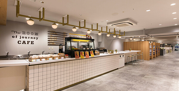 Take charge of interior construction for shops & restaurants(H.I.S. The ROOM of journey)