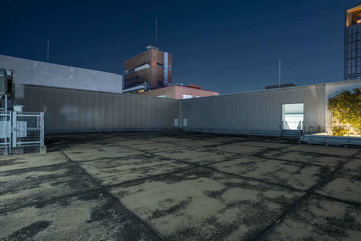 新館屋上夜②