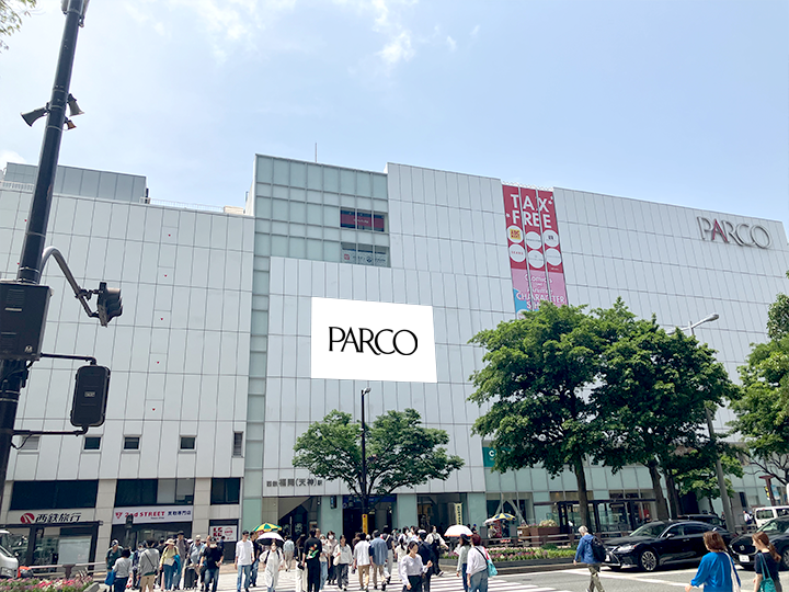 福岡PARCO 本館渡辺通壁面シート