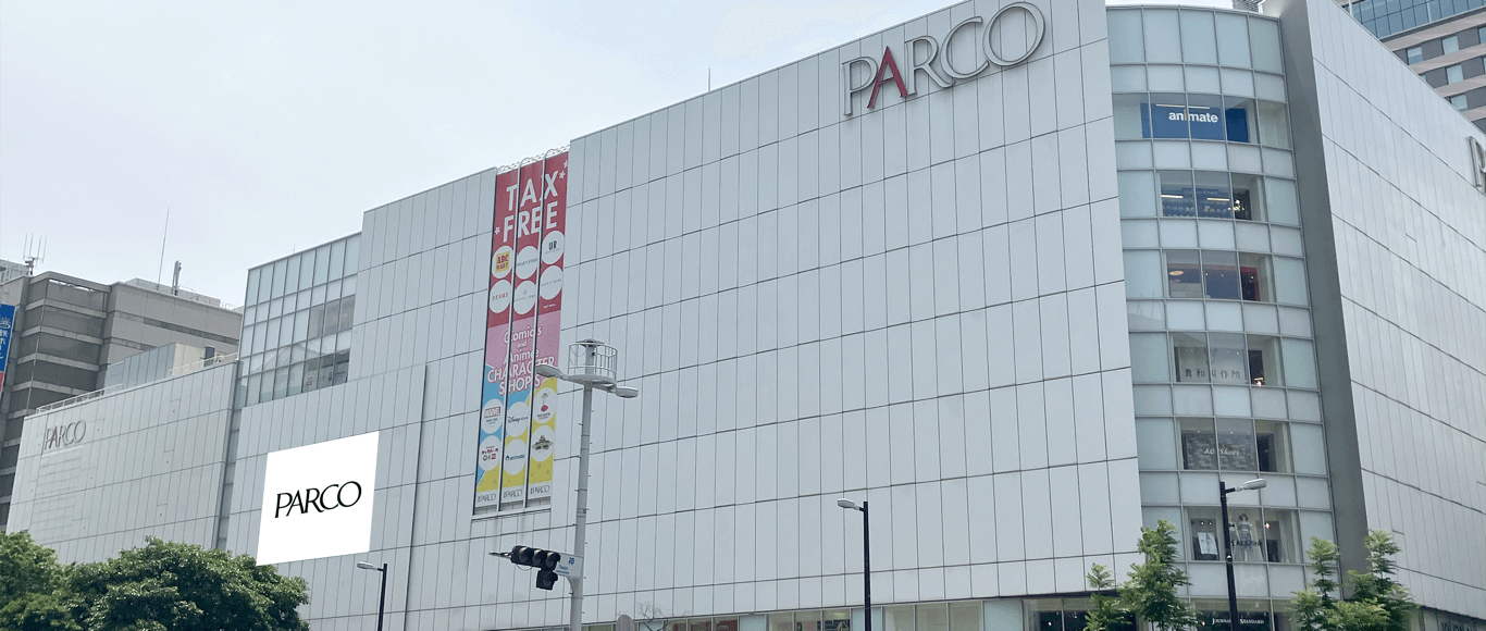 福岡PARCO 本館渡辺通壁面シート