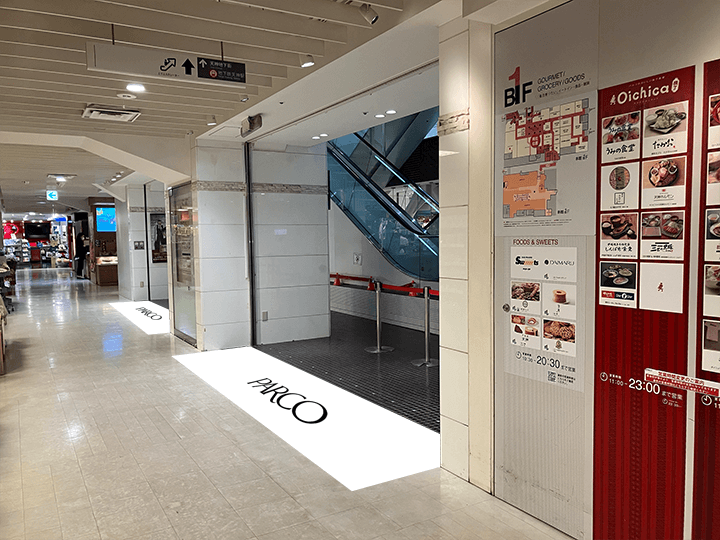 福岡PARCO 本館B1Fイベントスペース