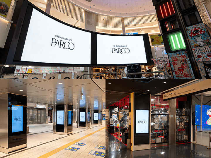 心斎橋PARCO サイネージセットプラン①