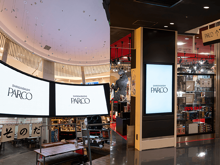 心斎橋PARCO サイネージセットプラン③
