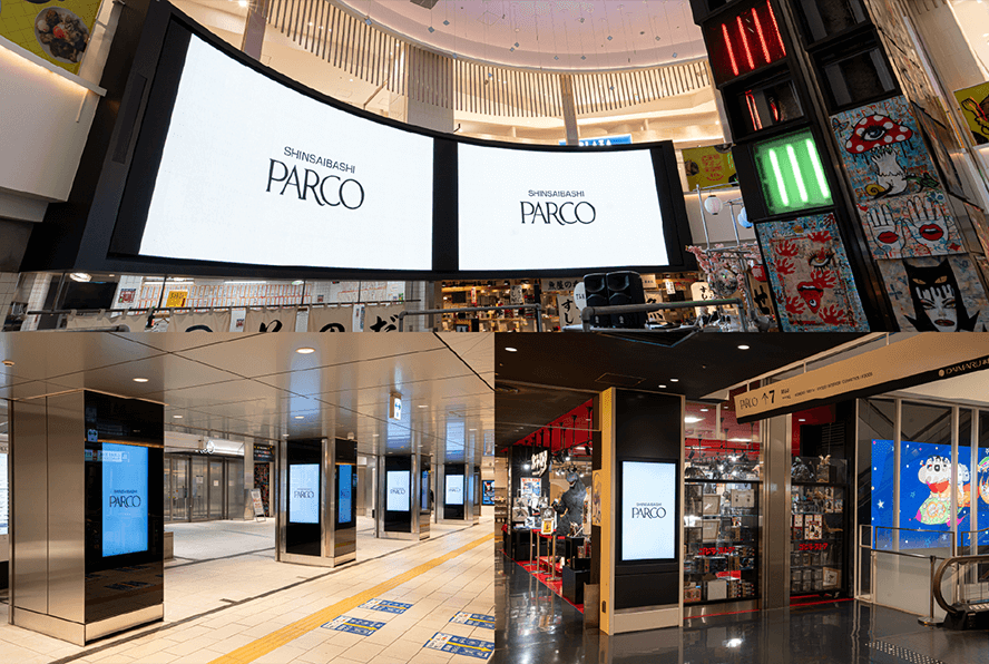 心斎橋PARCO サイネージセットプラン①