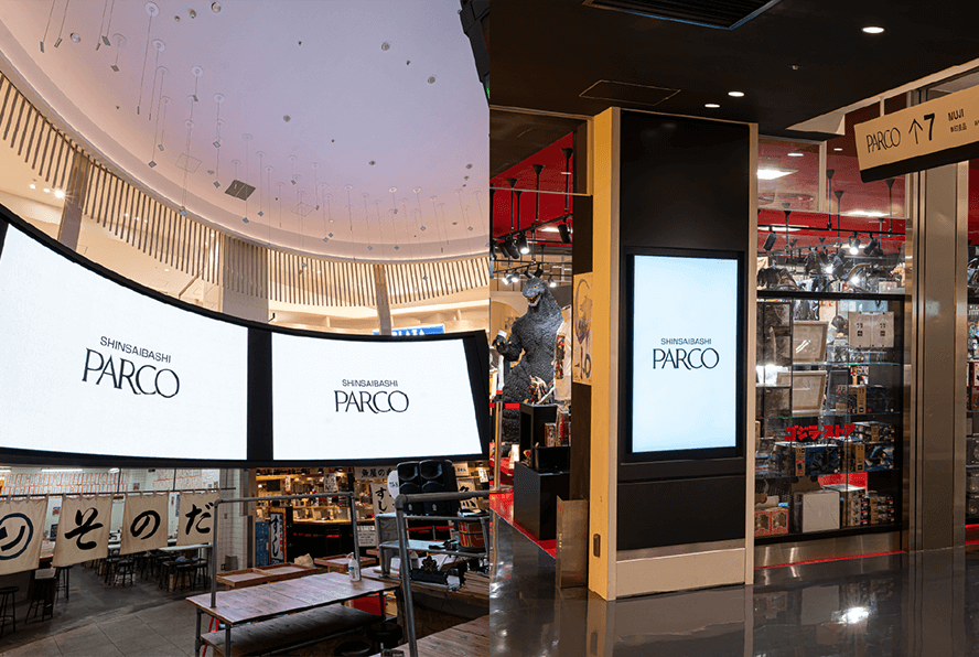 心斎橋PARCO サイネージセットプラン③