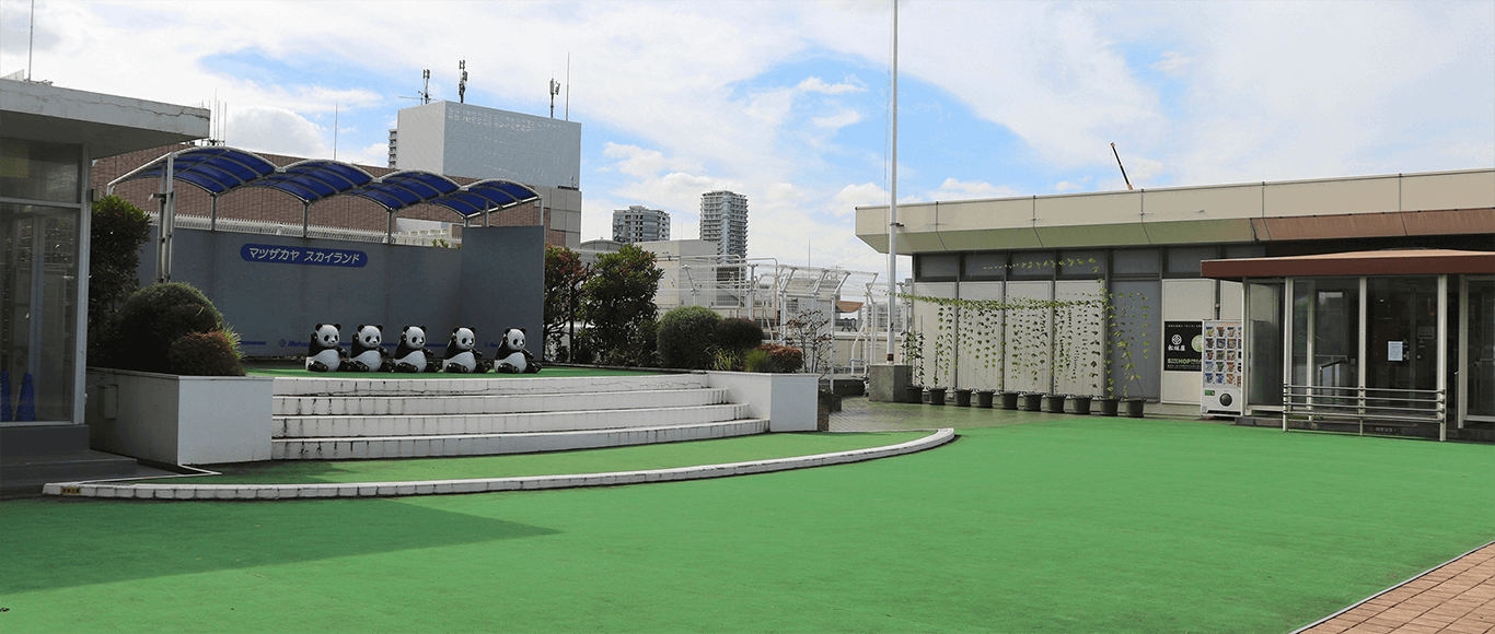 上野PARCO 松坂屋上野店屋上